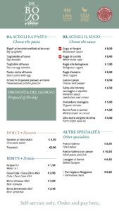 Leggi il menu